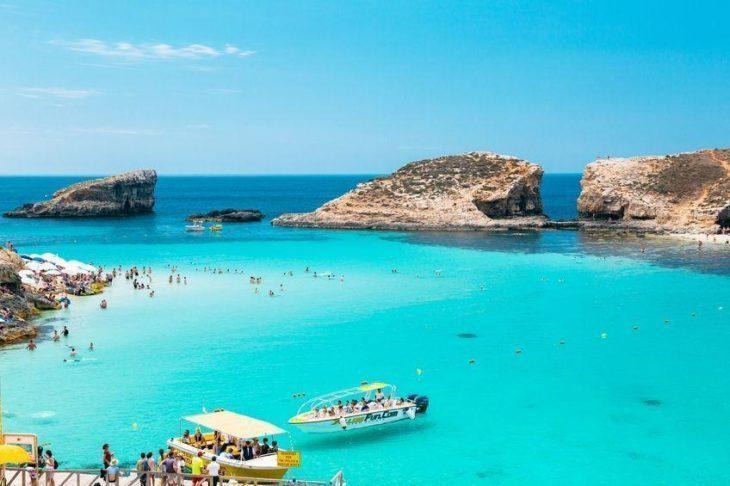 Cảnh biển đẹp lung linh ở Malta - 1
