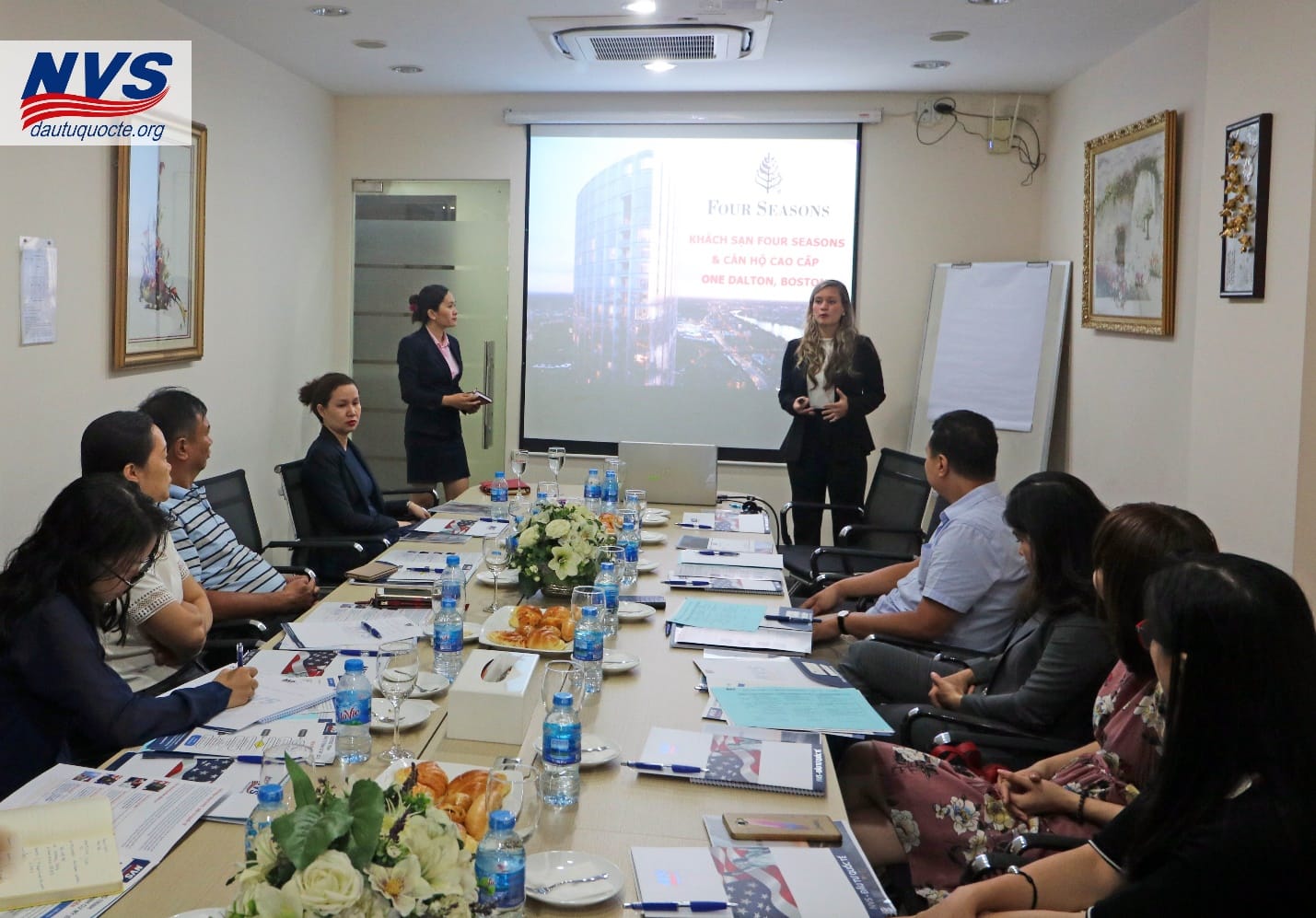 Đại diện dự án One Dalton Four Seasons – Ms. Brigitte Marquis