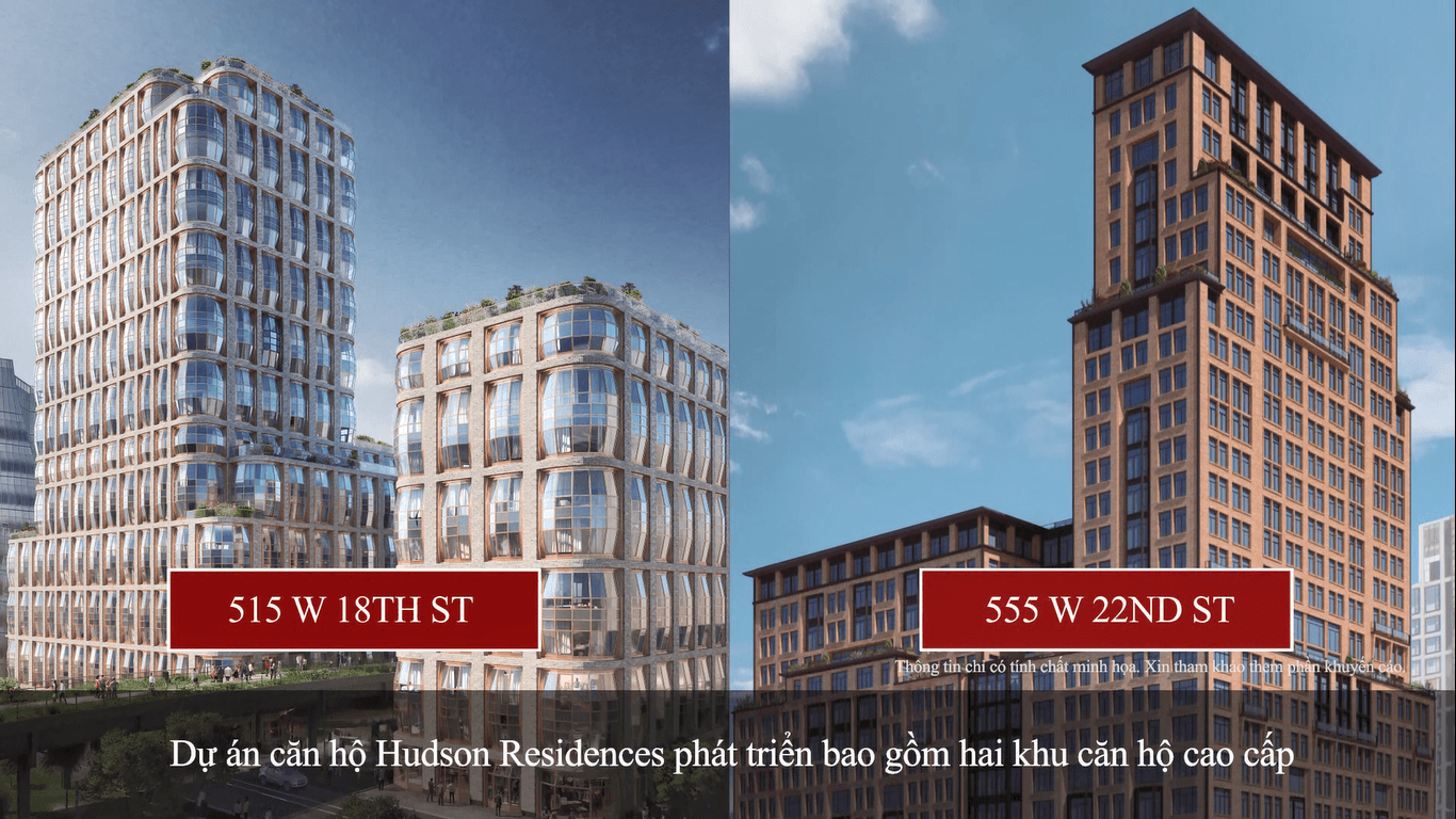 Thông tin tổng quan về dự án Hudson Residences định cư EB5