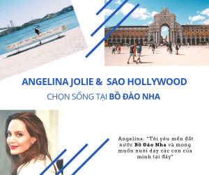Angelina Jolie chọn cuộc sống ở Bồ Đào Nha