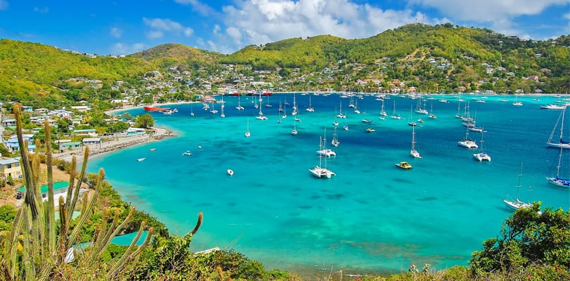Các nước miễn thị thực cho công dân Grenada