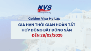 Golden Visa Hy Lạp gia hạn thời gian hoàn tất hợp đồng bất động sản tới 28/02/2025