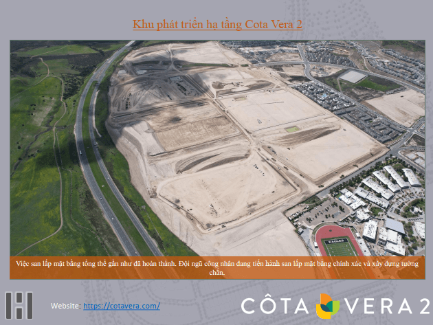 Cập nhật tiến độ dự án EB-5 Cota Vera 1 & 2 – Tháng 04/2025