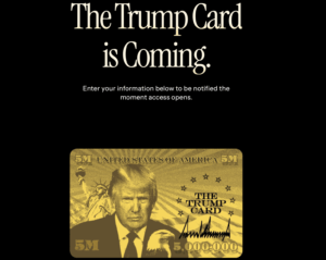 giao diện website thẻ vàng nhập cư