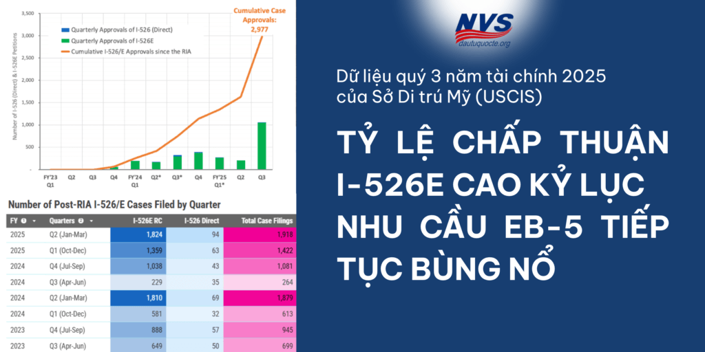 Tỷ lệ chấp thuận I-526E cao kỷ lục