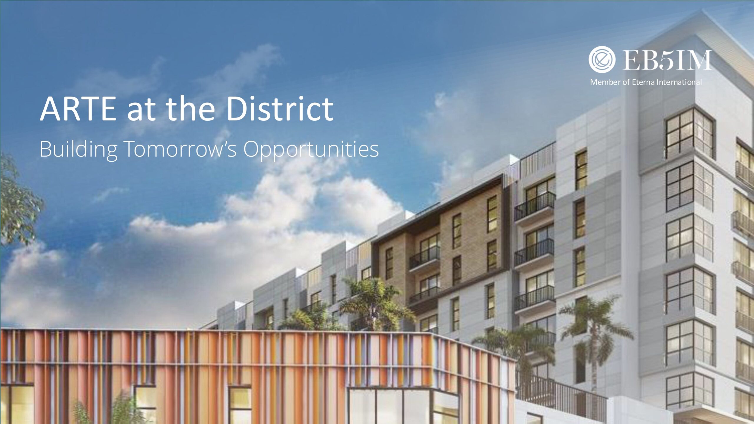 Dự án EB-5 Arte at the District: Đầu tư an toàn & đảm bảo thẻ xanh Mỹ