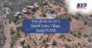 Cập nhật tiến độ dự án EB-5 Casa Doa đến tháng 04/2026