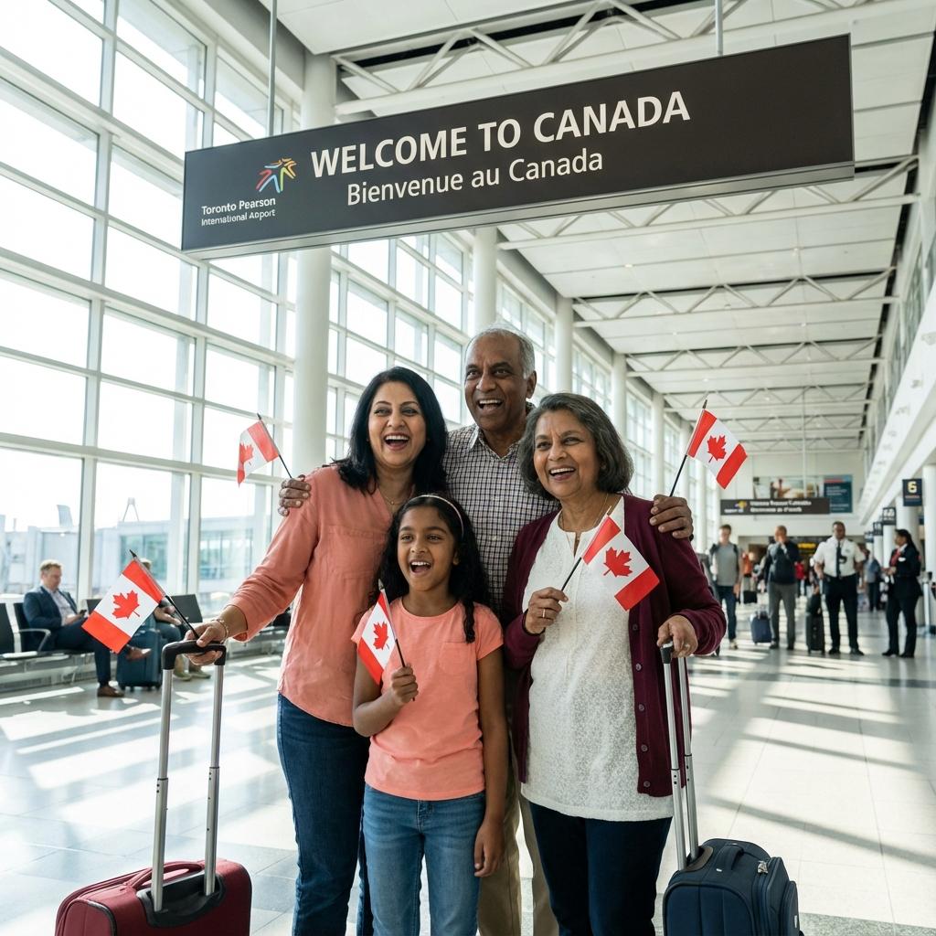 Canada tạm dừng bảo lãnh cha mẹ ông bà