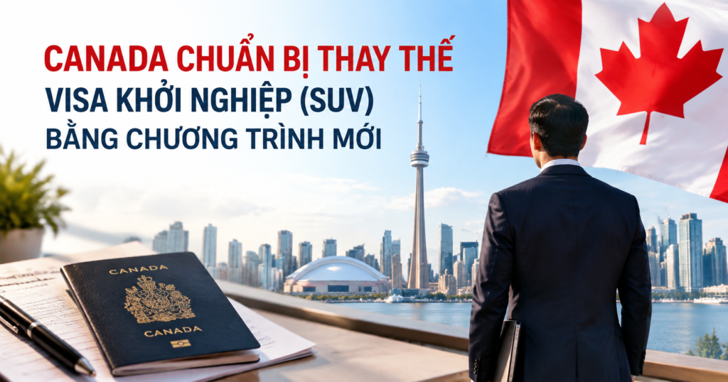 CANADA CHUẨN BỊ THAY THẾ VISA KHỞI NGHIỆP (SUV) BẰNG CHƯƠNG TRÌNH MỚI