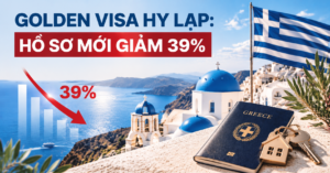Golden Visa Hy Lạp giảm 39% hồ sơ mới năm 2026